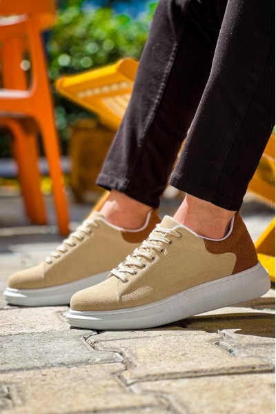KB-X500 Kuback Bej Taba Süet Yüksek Taban Bağcıklı Günlük Erkek Ayakkabı KB-X500 Kuback Bej Taba Süet Yüksek Taban Bağcıklı Günlük Erkek Ayakkabı