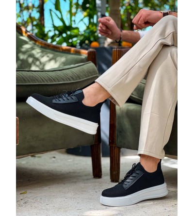 KB-116 Kuback Siyah Triko Bağcıklı Günlük Erkek Ayakkabı KB-116 Kuback Siyah Triko Bağcıklı Günlük Erkek Ayakkabı