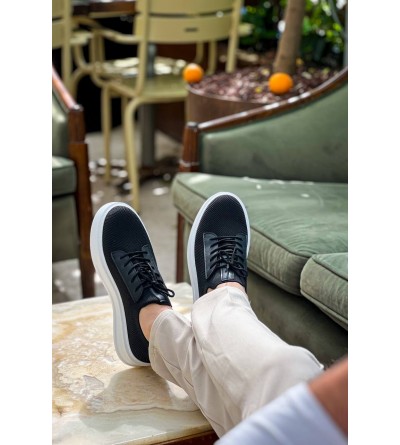 KB-116 Kuback Siyah Triko Bağcıklı Günlük Erkek Ayakkabı KB-116 Kuback Siyah Triko Bağcıklı Günlük Erkek Ayakkabı