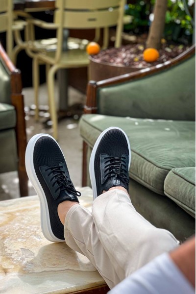 KB-116 Kuback Siyah Triko Bağcıklı Günlük Erkek Ayakkabı KB-116 Kuback Siyah Triko Bağcıklı Günlük Erkek Ayakkabı