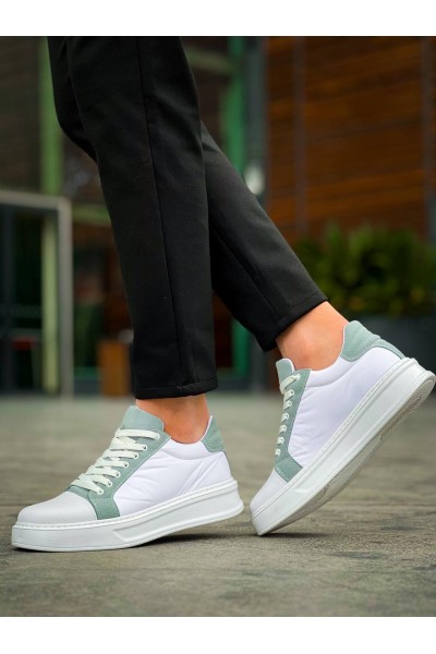 KB-X46 Kuback Beyaz Bebe Mavi Yüksek Beyaz Taban Günlük Spor Ayakkabı KB-X46 Kuback Beyaz Bebe Mavi Yüksek Beyaz Taban Günlük Spor Ayakkabı