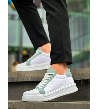 KB-X46 Kuback Beyaz Bebe Mavi Yüksek Beyaz Taban Günlük Spor Ayakkabı