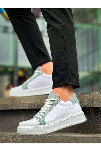 KB-X46 Kuback Beyaz Bebe Mavi Yüksek Beyaz Taban Günlük Spor Ayakkabı KB-X46 Kuback Beyaz Bebe Mavi Yüksek Beyaz Taban Günlük Spor Ayakkabı