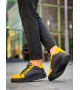 KB-X46 Kuback Siyah Sarı Yüksek Siyah Taban Günlük Spor Ayakkabı KB-X46 Kuback Siyah Sarı Yüksek Siyah Taban Günlük Spor Ayakkabı