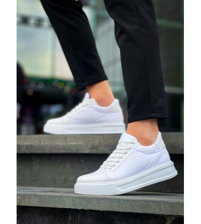 KB-X46 Kuback Beyaz Rugan Yüksek Beyaz Taban Günlük Spor Ayakkabı KB-X46 Kuback Beyaz Rugan Yüksek Beyaz Taban Günlük Spor Ayakkabı