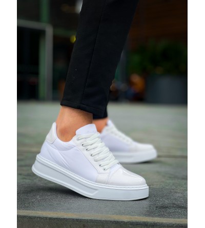 KB-X46 Kuback Beyaz Rugan Yüksek Beyaz Taban Günlük Spor Ayakkabı KB-X46 Kuback Beyaz Rugan Yüksek Beyaz Taban Günlük Spor Ayakkabı