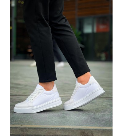 KB-X46 Kuback Beyaz Rugan Yüksek Beyaz Taban Günlük Spor Ayakkabı KB-X46 Kuback Beyaz Rugan Yüksek Beyaz Taban Günlük Spor Ayakkabı