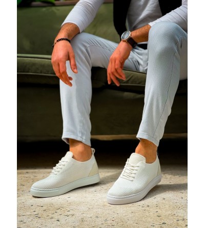 KB-101 Kuback Beyaz Triko Bağcıklı Günlük Erkek Ayakkabı KB-101 Kuback Beyaz Triko Bağcıklı Günlük Erkek Ayakkabı