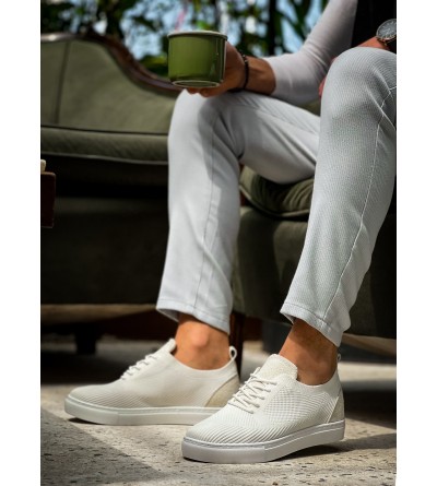 KB-101 Kuback Beyaz Triko Bağcıklı Günlük Erkek Ayakkabı KB-101 Kuback Beyaz Triko Bağcıklı Günlük Erkek Ayakkabı