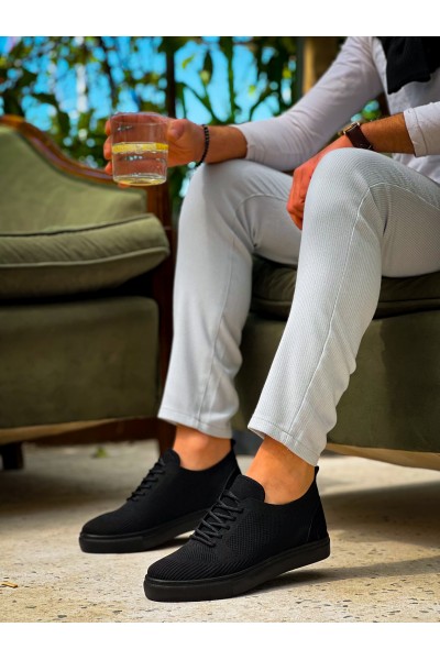 KB-101 Kuback Kömür Triko Bağcıklı Günlük Erkek Ayakkabı