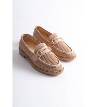 KB-021 Kuback Nut Triko G Toka  Günlük Kadın Ayakkabı