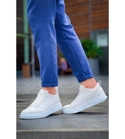 KB-X204 Kuback Beyaz Keten Beyaz Yüksek Taban Günlük Erkek Spor Ayakkabı KB-X204 Kuback Beyaz Keten Beyaz Yüksek Taban Günlük Erkek Spor Ayakkabı