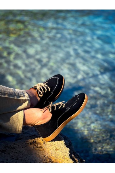 KB-X5 Kuback Siyah Süet Bağcıklı Günlük Erkek Ayakkabı KB-X5 Kuback Siyah Süet Bağcıklı Günlük Erkek Ayakkabı