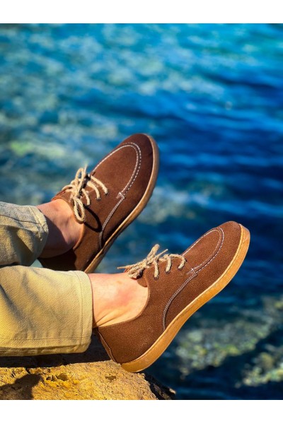 KB-X5 Kuback Kahve Süet Bağcıklı Günlük Erkek Ayakkabı KB-X5 Kuback Kahve Süet Bağcıklı Günlük Erkek Ayakkabı