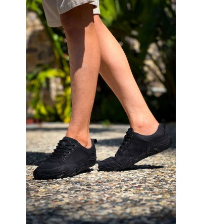 KBDX1 Kuback Siyah Deri Günlük Erkek Ayakkabı