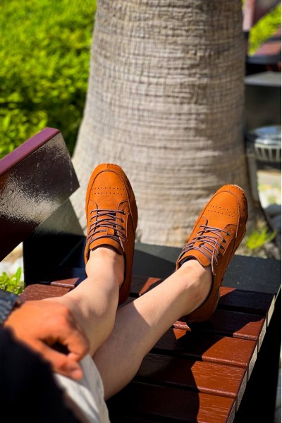 KBDX1 Kuback Taba Deri Günlük Erkek Ayakkabı