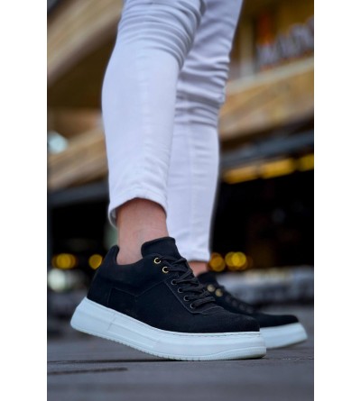 KB-X20 Kuback Siyah Süet  Günlük Erkek Ayakkabı