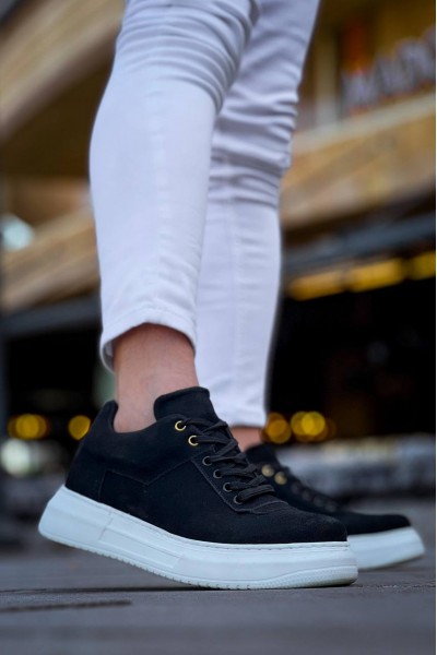 KB-X20 Kuback Siyah Süet  Günlük Erkek Ayakkabı