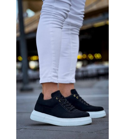 KB-X20 Kuback Siyah Süet  Günlük Erkek Ayakkabı