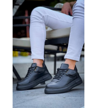 KB-X20 Kuback Kömür Cilt  Günlük Erkek Ayakkabı