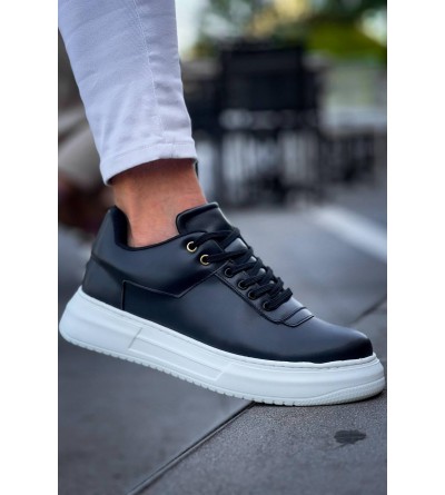 KB-X20 Kuback Siyah Cilt  Günlük Erkek Ayakkabı