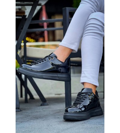 KB-X20 Kuback Kömür Rugan  Günlük Erkek Ayakkabı