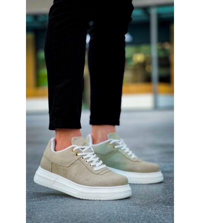 KB-X20 Kuback Bej Süet  Günlük Erkek Ayakkabı