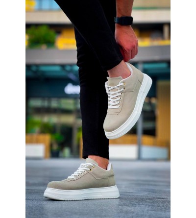 KB-X20 Kuback Bej Süet  Günlük Erkek Ayakkabı