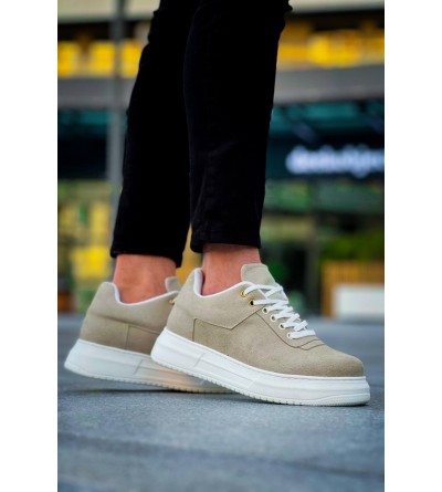 KB-X20 Kuback Bej Süet  Günlük Erkek Ayakkabı