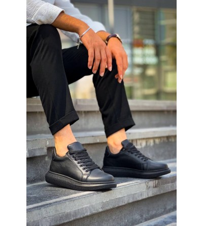 KB-DX46 Kuback Kömür Deri  Günlük Erkek Ayakkabı