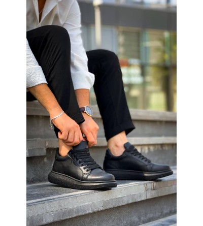 KB-DX46 Kuback Kömür Deri  Günlük Erkek Ayakkabı