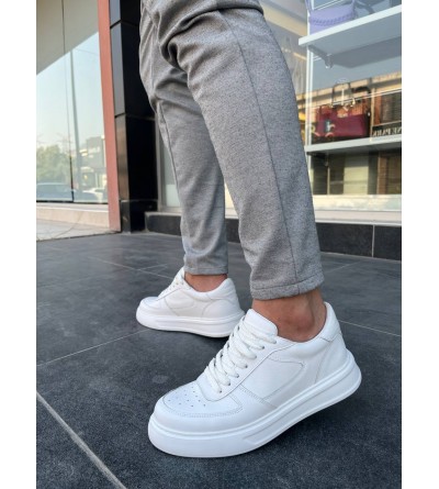 KB-DX8 Kuback Beyaz Deri Günlük Erkek Ayakkabı