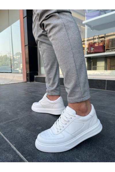 KB-DX8 Kuback Beyaz Deri Günlük Erkek Ayakkabı