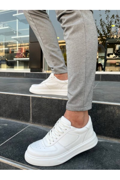 KB-DX8 Kuback Beyaz Deri Günlük Erkek Ayakkabı