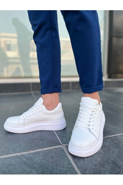 KB-DX46 Kuback Beyaz Deri Günlük Erkek Ayakkabı KB-DX46 Kuback Beyaz Deri Günlük Erkek Ayakkabı