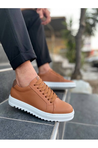 KB-DX2 Kuback Taba Deri Günlük Erkek Ayakkabı