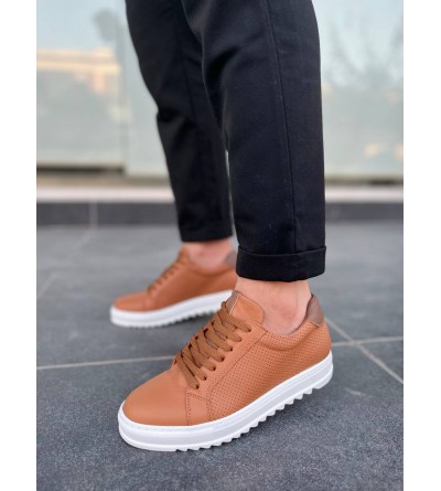 KB-DX2 Kuback Taba Deri Günlük Erkek Ayakkabı