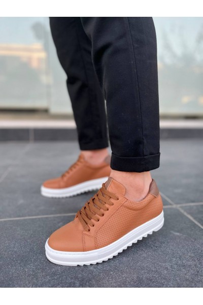 KB-DX2 Kuback Taba Deri Günlük Erkek Ayakkabı