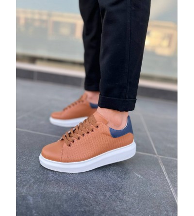 KB-DX3 Kuback Taba Deri Günlük Erkek Ayakkabı