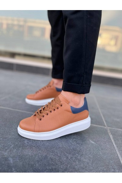 KB-DX3 Kuback Taba Deri Günlük Erkek Ayakkabı