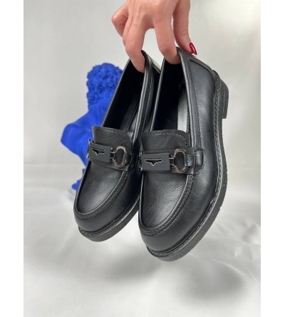 KB-804 Kuback Kömür Cilt Günlük Kadın Babet