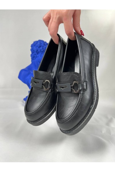 KB-804 Kuback Kömür Cilt Günlük Kadın Babet