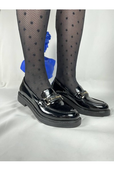 KB-803 Kuback Kömür Rugan Günlük Kadın Babet KB-803 Kuback Kömür Rugan Günlük Kadın Babet