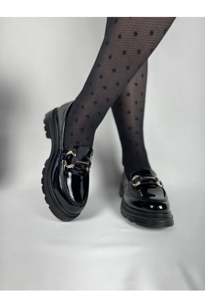 KB-ZN101 Kuback Kömür Rugan Günlük Kadın Babet KB-ZN101 Kuback Kömür Rugan Günlük Kadın Babet