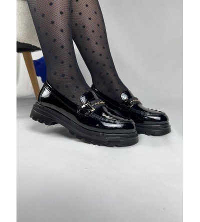 KB-ZN103 Kuback Kömür Rugan Günlük Kadın Babet