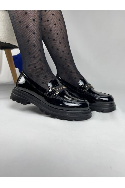 KB-ZN103 Kuback Kömür Rugan Günlük Kadın Babet