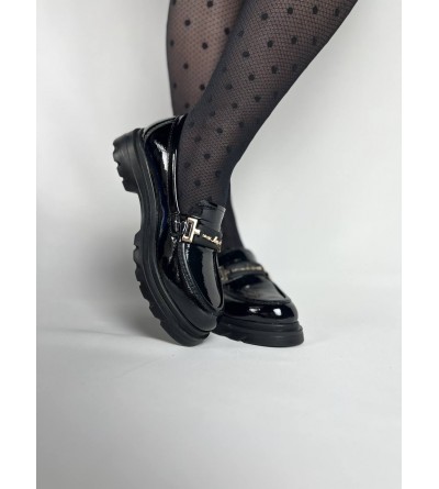 KB-ZN103 Kuback Kömür Rugan Günlük Kadın Babet