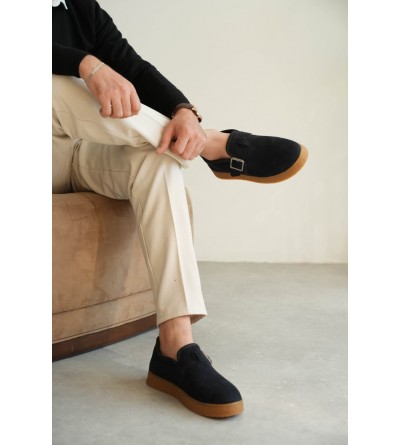 KB-KX1 Kuback Lacivert Kahve Taban Kürklü Günlük Erkek Ayakkabı KB-KX1 Kuback Lacivert Kahve Taban Kürklü Günlük Erkek Ayakkabı