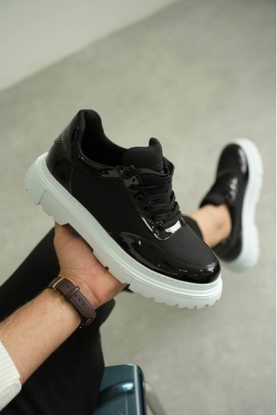 KB-X201 Kuback Siyah Rugan Paraşüt Günlük Erkek Ayakkabı KB-X201 Kuback Siyah Rugan Paraşüt Günlük Erkek Ayakkabı