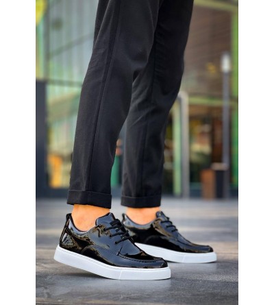 KB-X5 Kuback Siyah Rugan Günlük Erkek Ayakkabı